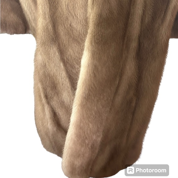 1980s Vintage Authentic Autumn Haze Mink Fur Stole - Picture 3 of 16